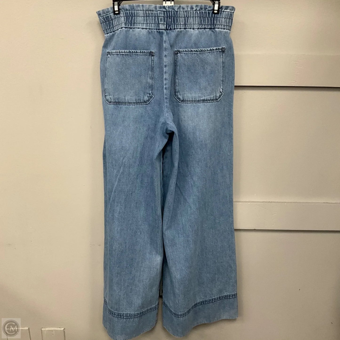 Jeans Wide Leg By Kensie In Blue Denim, Size: S