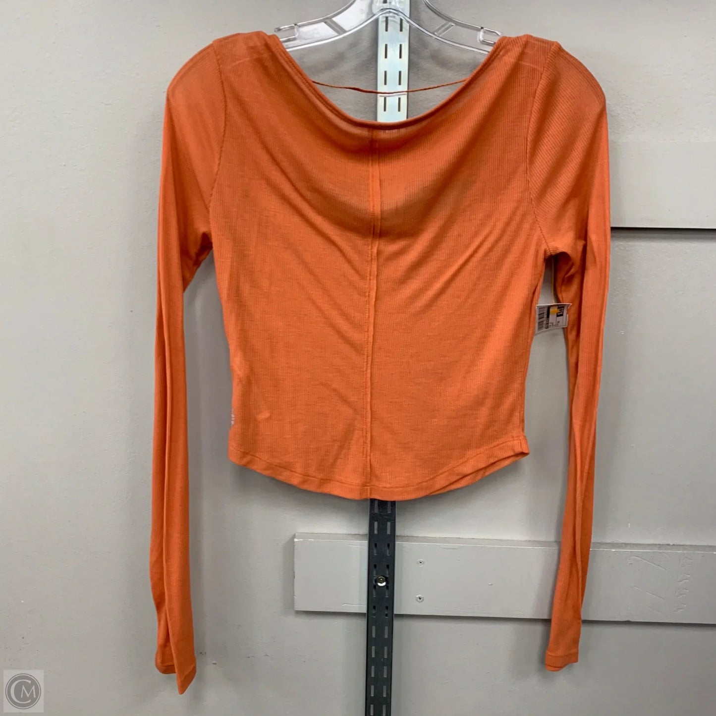Top Long Sleeve By Free People In Orange, Size: Xs