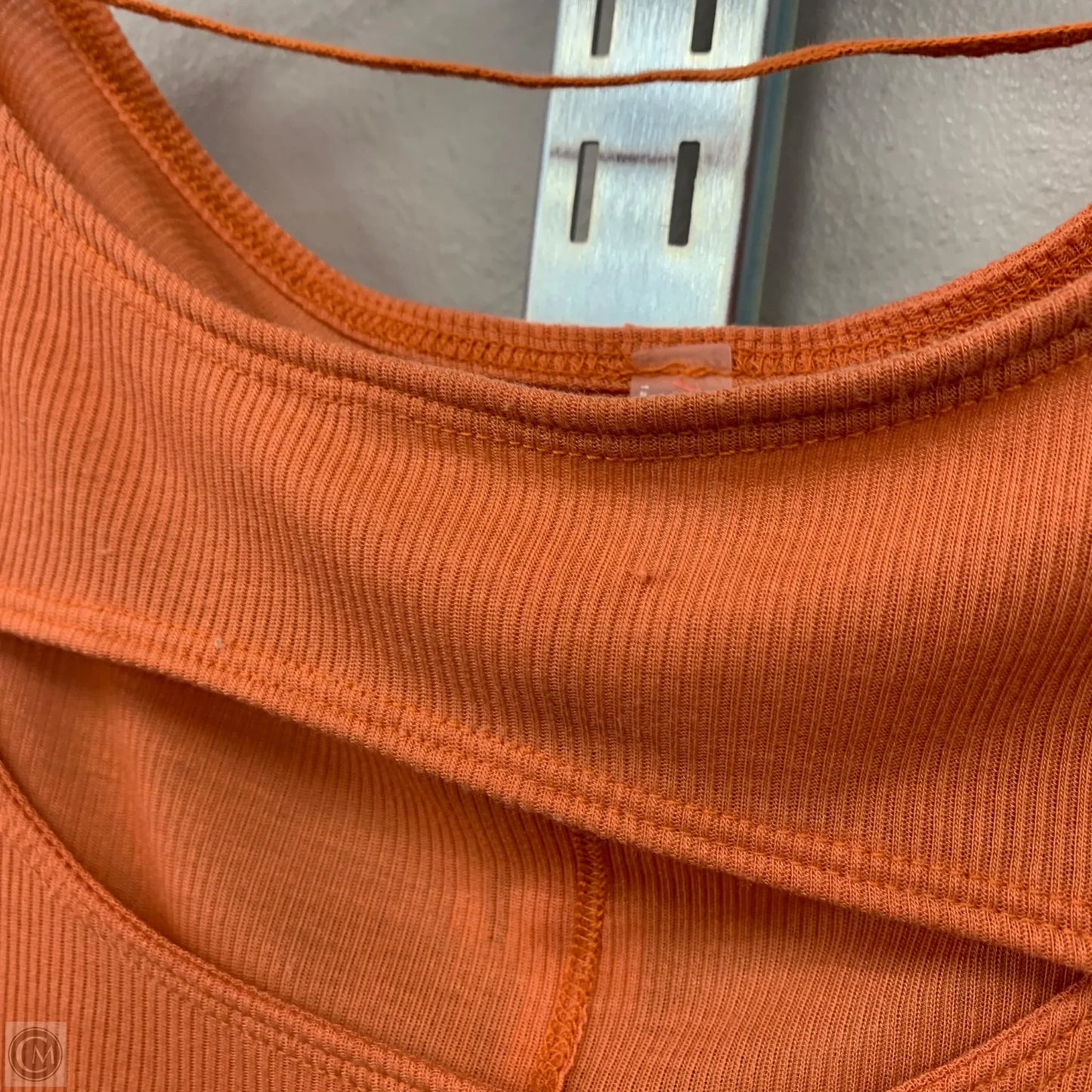 Top Long Sleeve By Free People In Orange, Size: Xs
