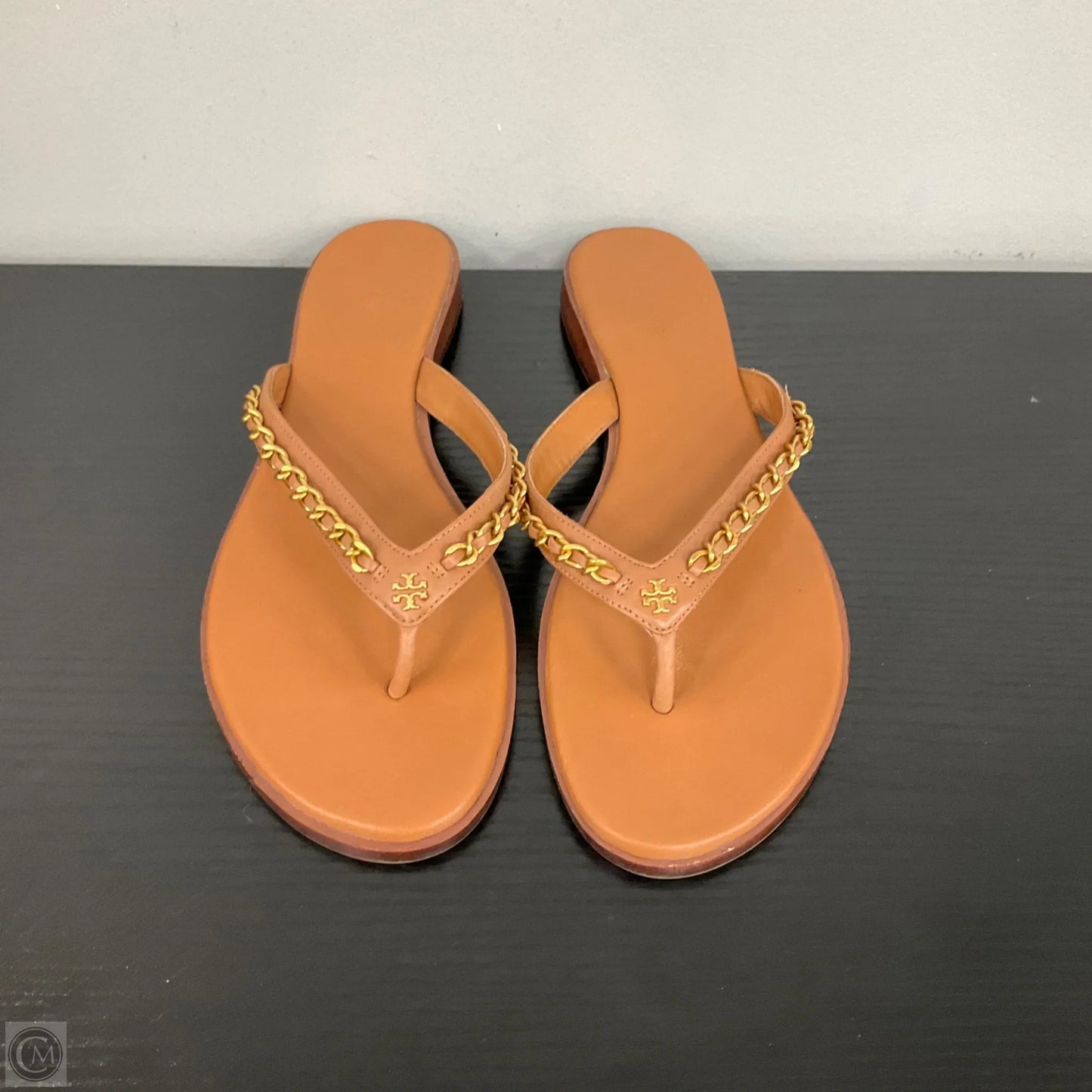 Sandals Flats By Tory Burch In Brown, Size: 10
