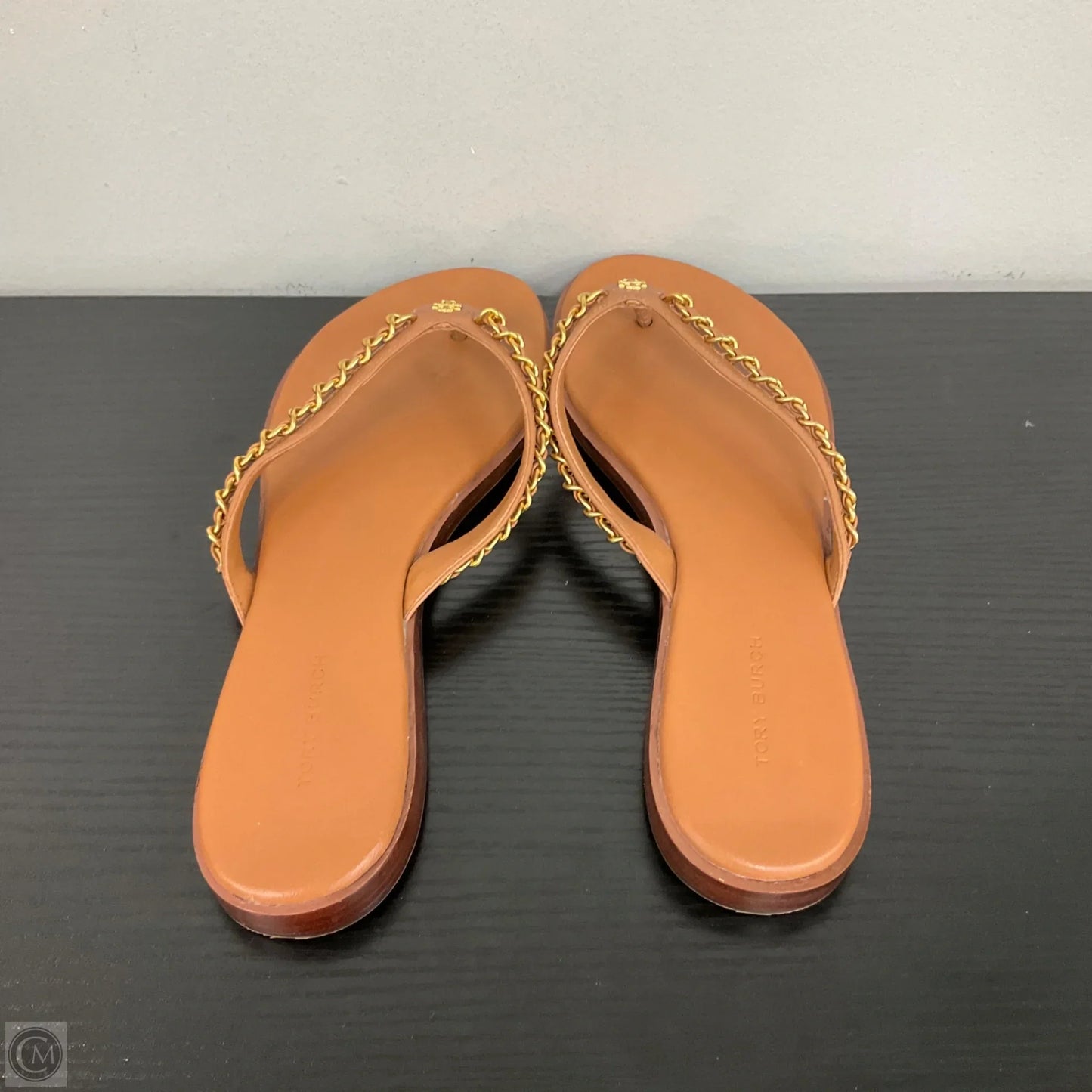 Sandals Flats By Tory Burch In Brown, Size: 10