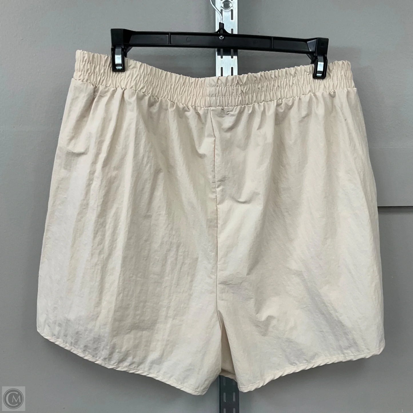Athletic Shorts By Antonio Melani In Cream, Size: L