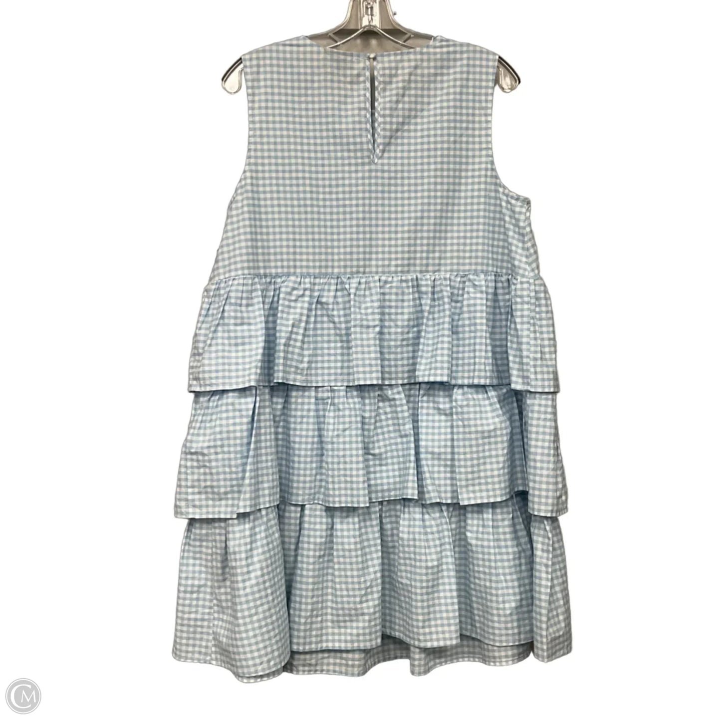 Dress Casual Midi By Who What Wear In Checkered Pattern, Size: M