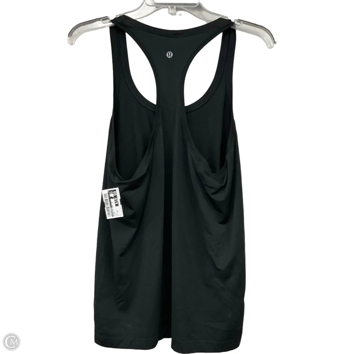 Athletic Tank Top By Lululemon In Black, Size: 10