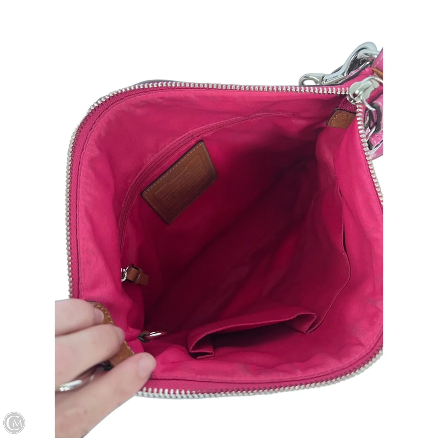 Crossbody Designer By Coach, Size: Large
