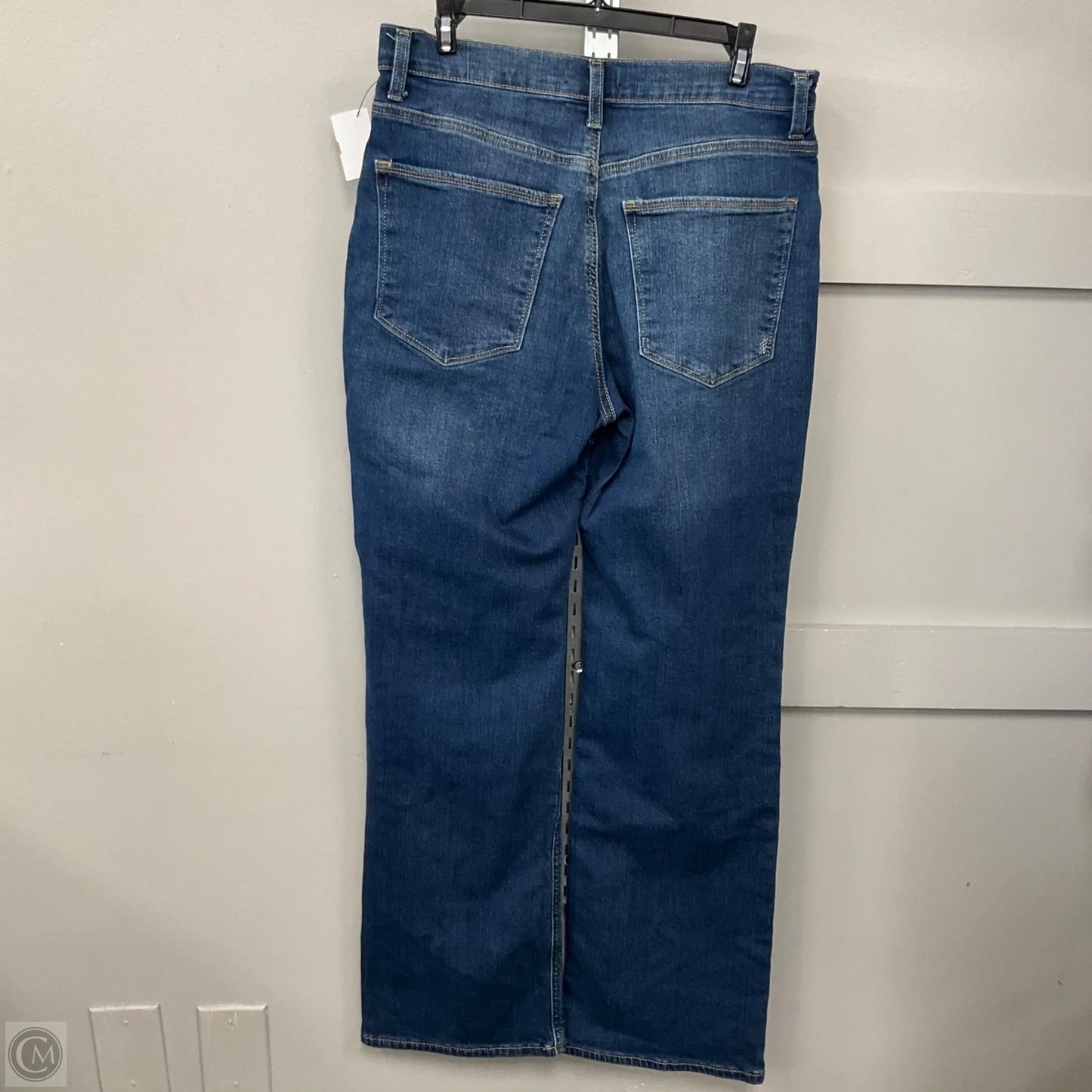 Jeans Wide Leg By Silver In Blue Denim, Size: 12