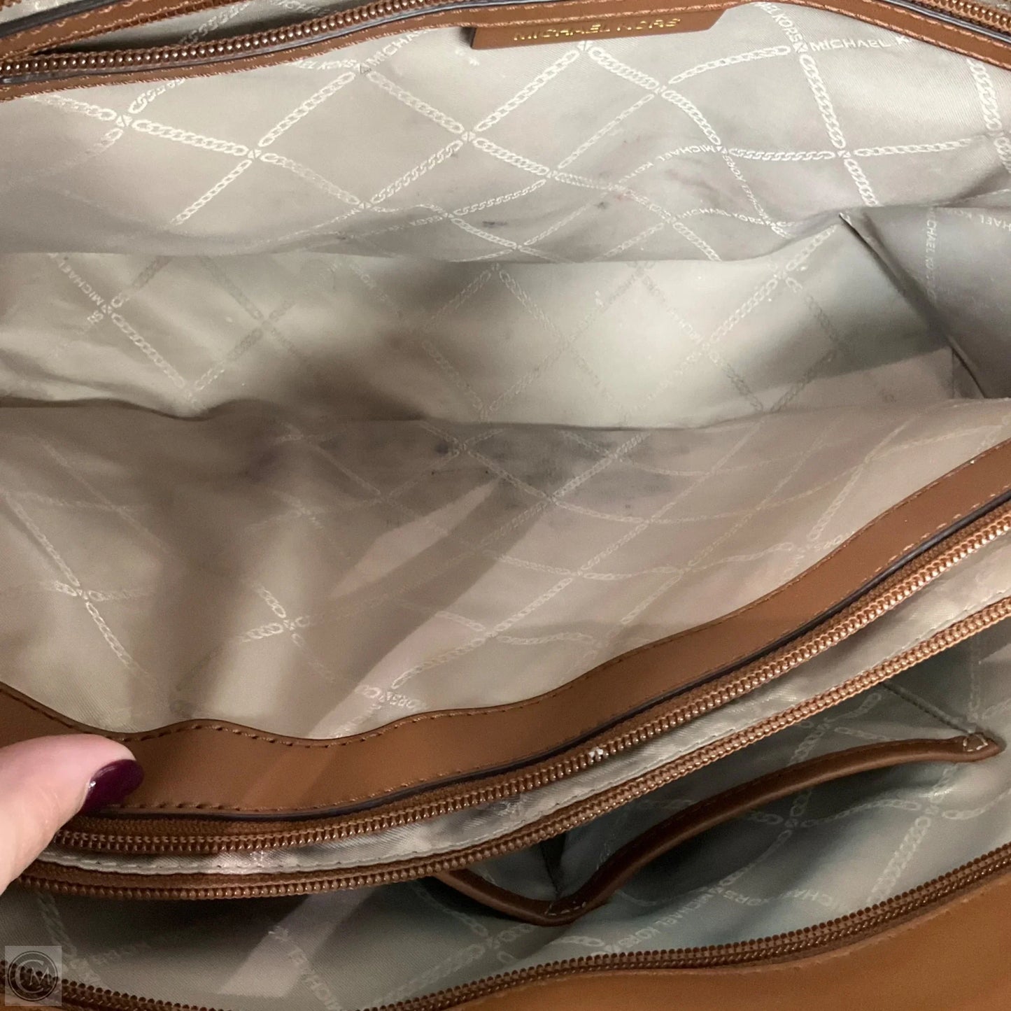 Handbag Designer By Michael Kors, Size: Large