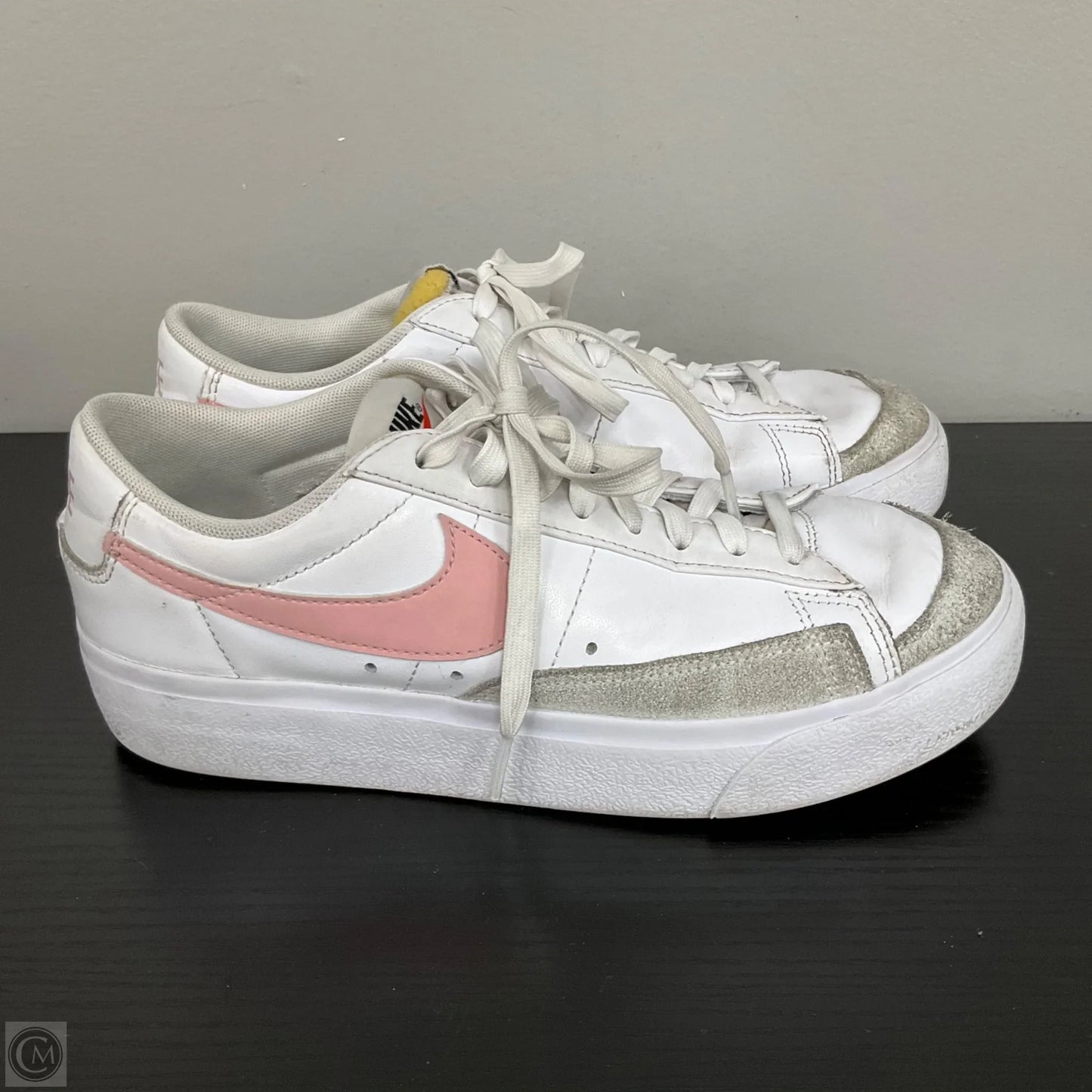Shoes Sneakers Platform By Nike In Pink & White, Size: 8.5