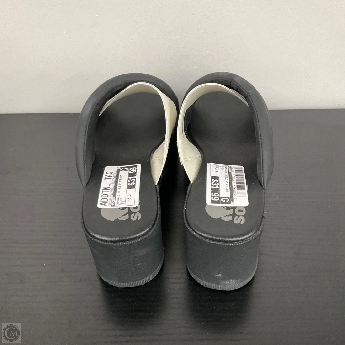 Sandals Heels Platform By Sorel In Black, Size: 8.5