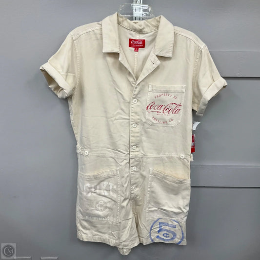 Romper By Lucky Brand In Tan, Size: M