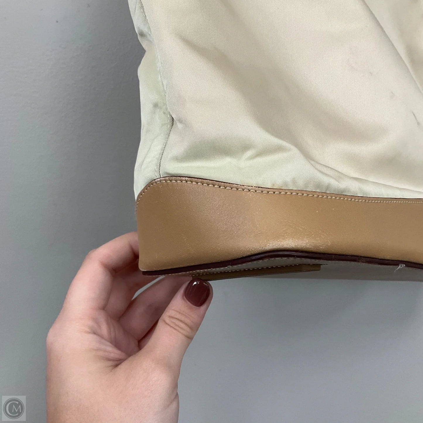 Tote Luxury Designer By Prada, Size: Medium