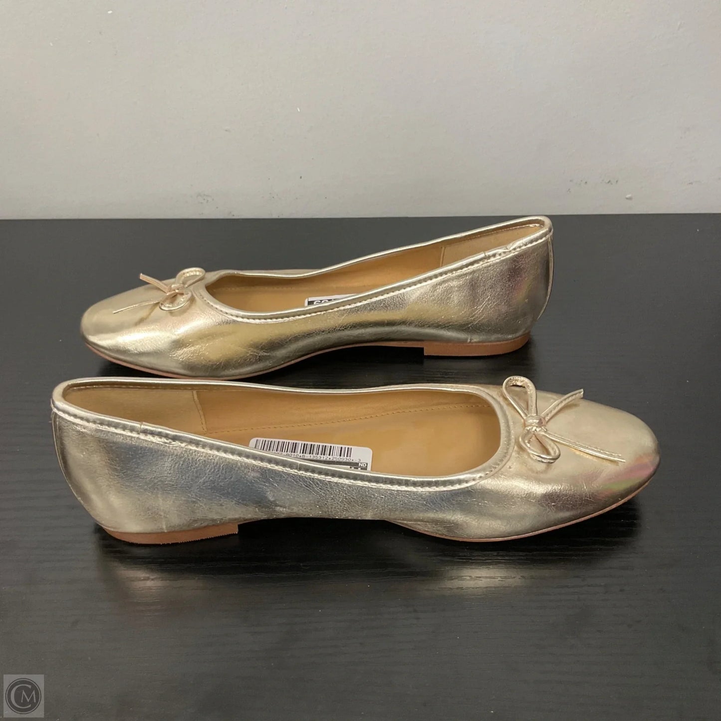Shoes Flats By J. Crew In Gold, Size: 7