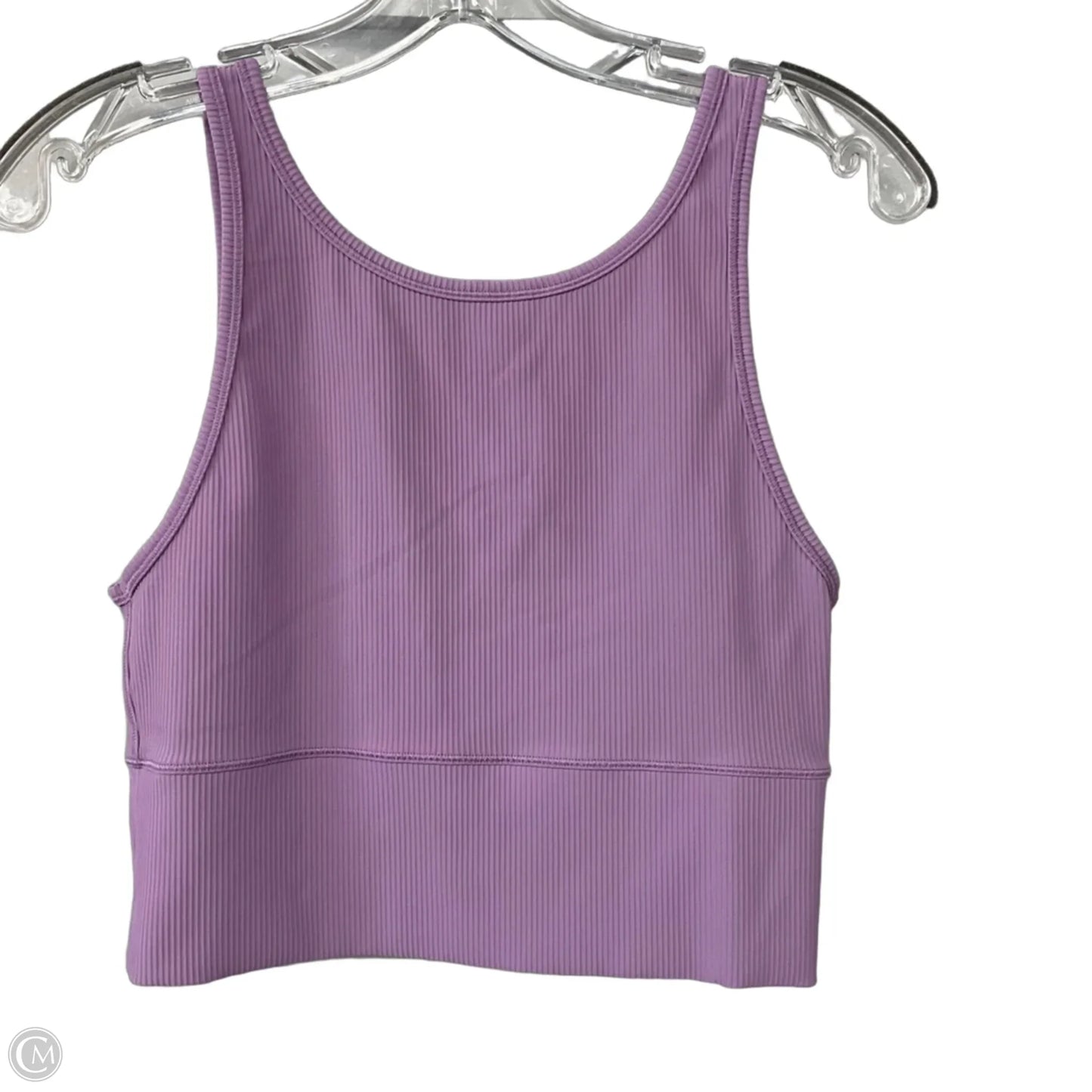 Athletic Tank Top By Lululemon In Purple, Size: 8