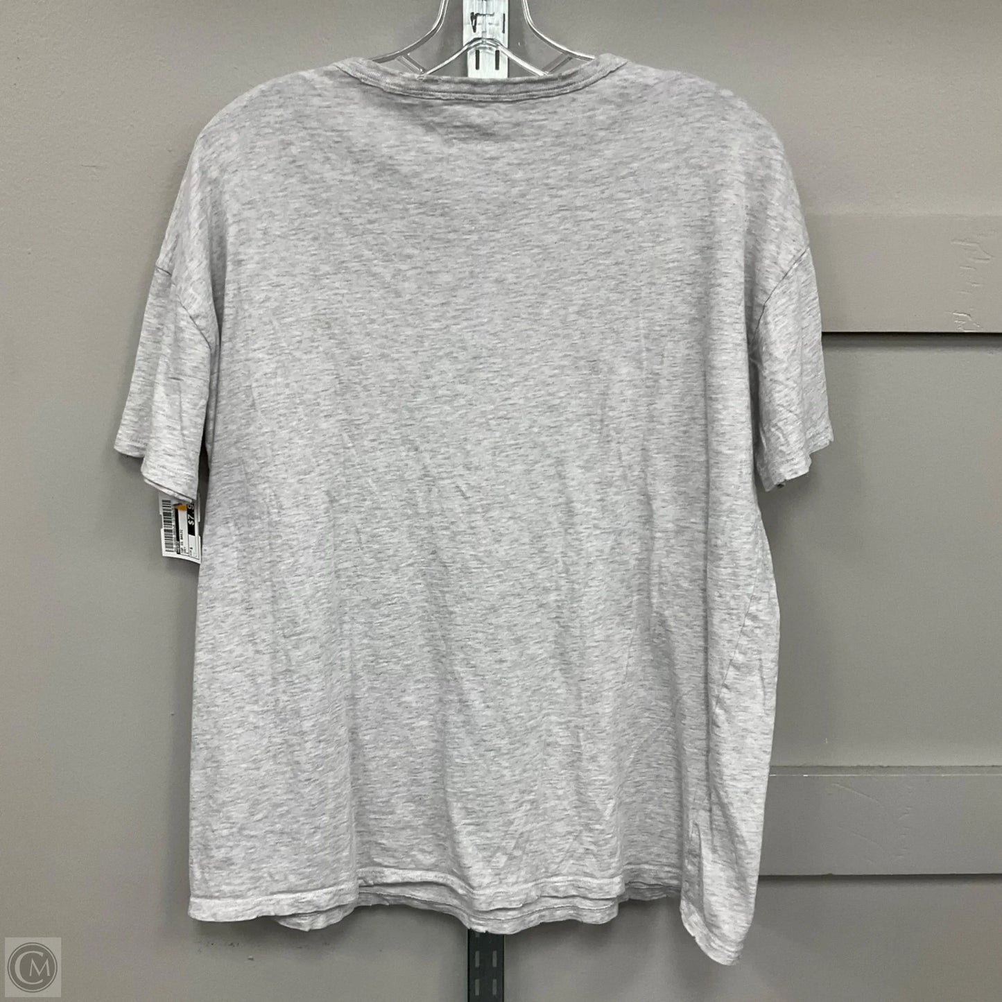 Top Short Sleeve Basic By Aerie In Grey, Size: S