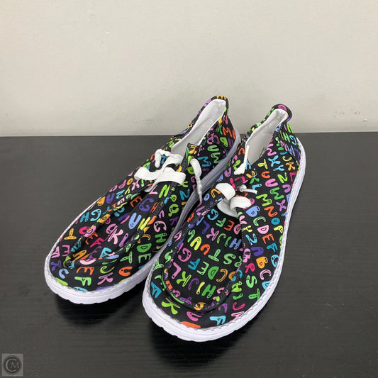 Shoes Sneakers By Clothes Mentor In Black, Size: 9.5