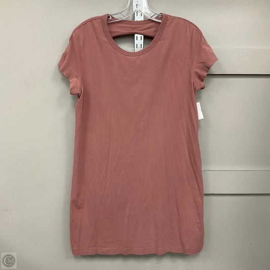 Athletic Dress By Lululemon In Pink, Size: M