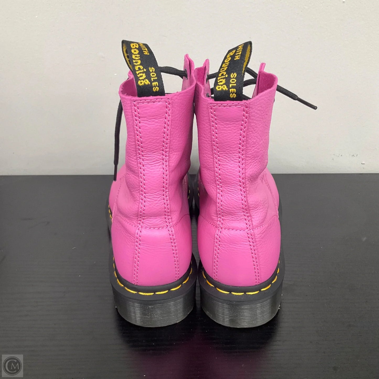 Boots Combat By Dr Martens In Pink, Size: 9