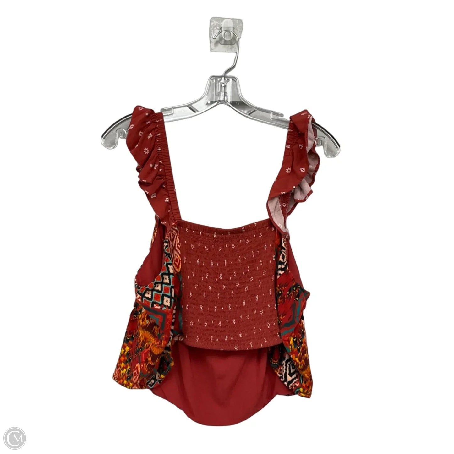 Top Sleeveless By Torrid In Orange, Size: 2x