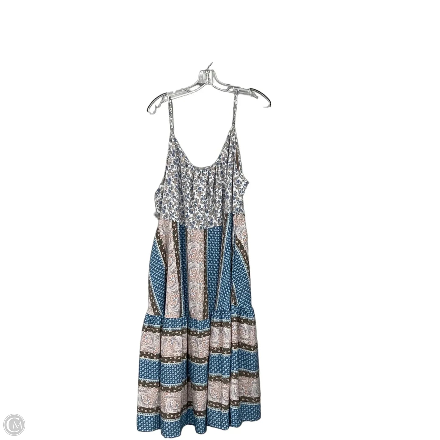 Dress Casual Midi By Davi & Dani In Floral Print, Size: 2x