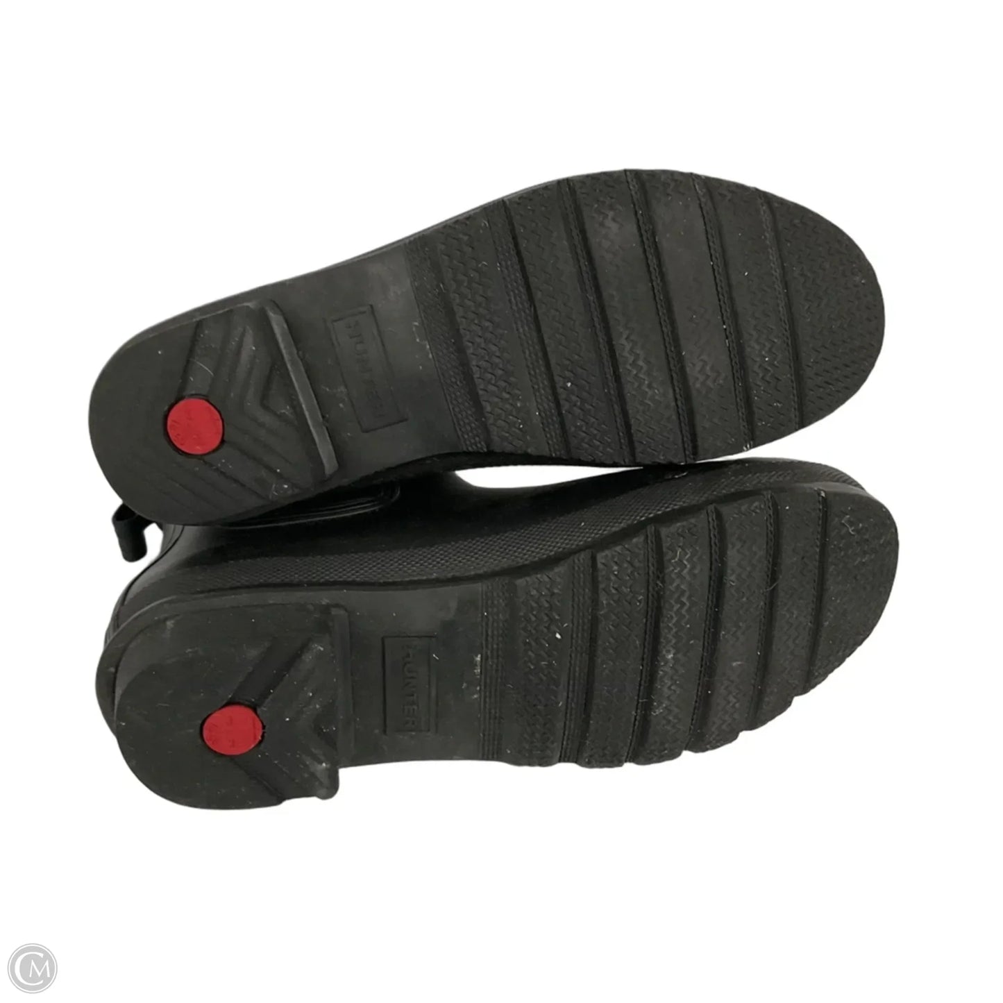 Boots Rain By Hunter In Black, Size: 9