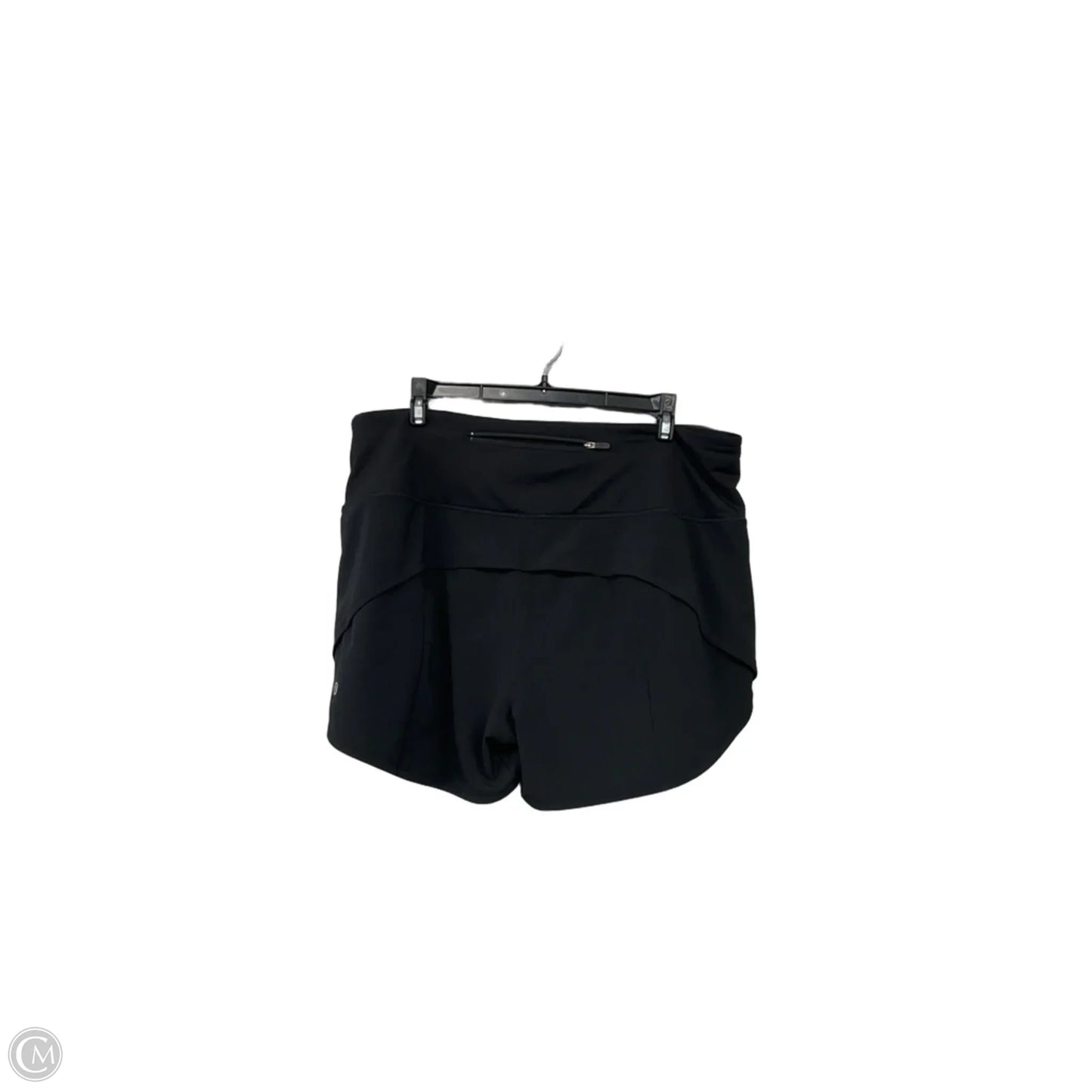 Athletic Shorts By Lululemon In Black, Size: 12
