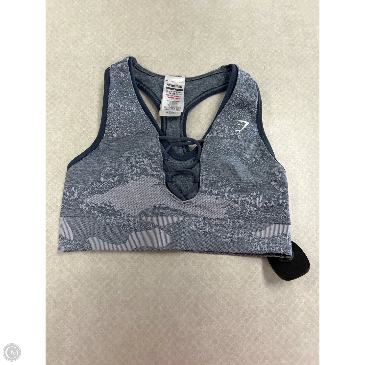 Athletic Bra By Gym Shark In Blue, Size: S