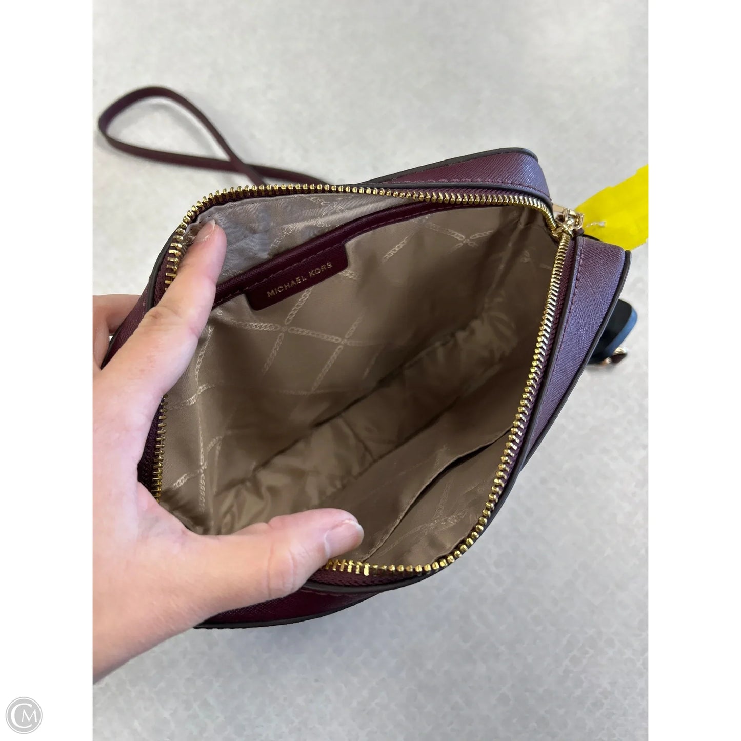 Crossbody Designer By Michael Kors, Size: Medium