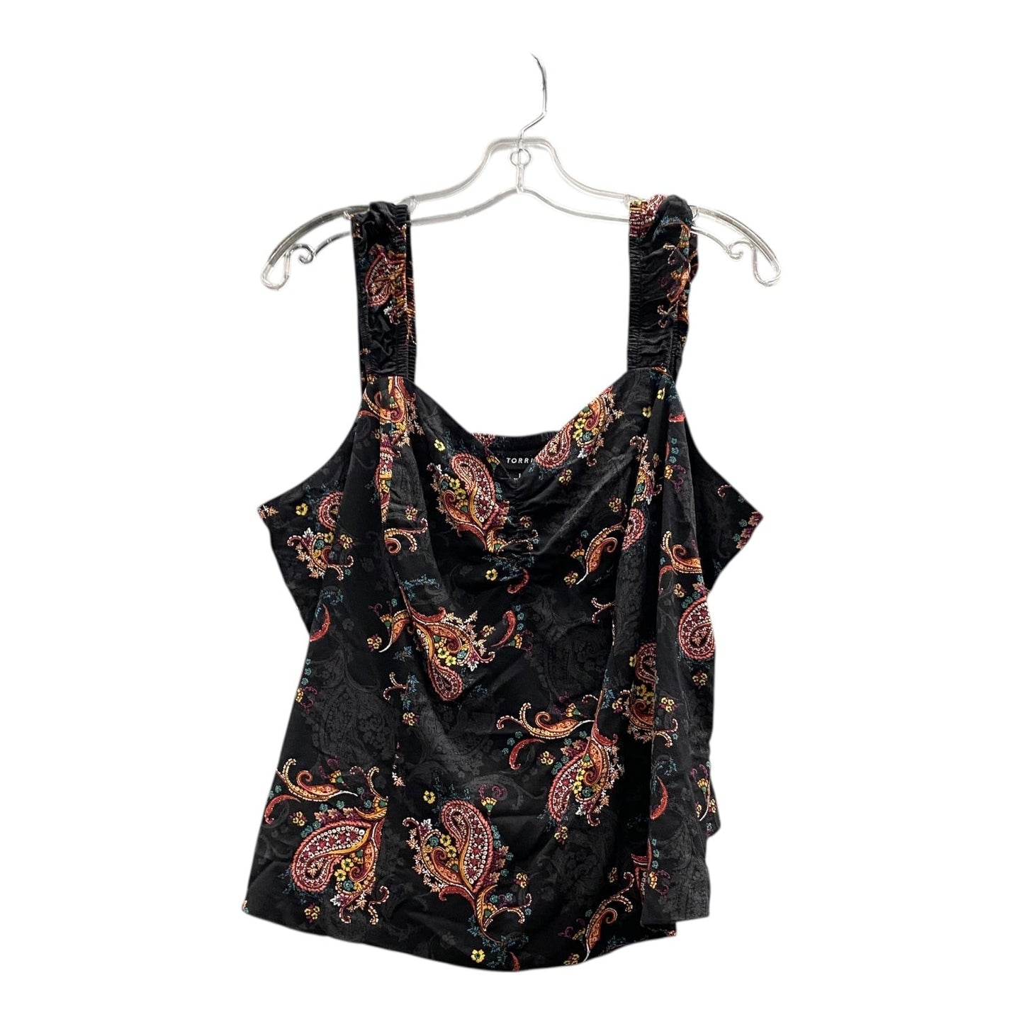 Top Sleeveless By Torrid In Black, Size:1X