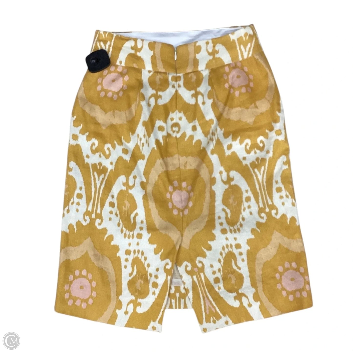 Skirt Mini & Short By J. Crew In Yellow, Size: 0