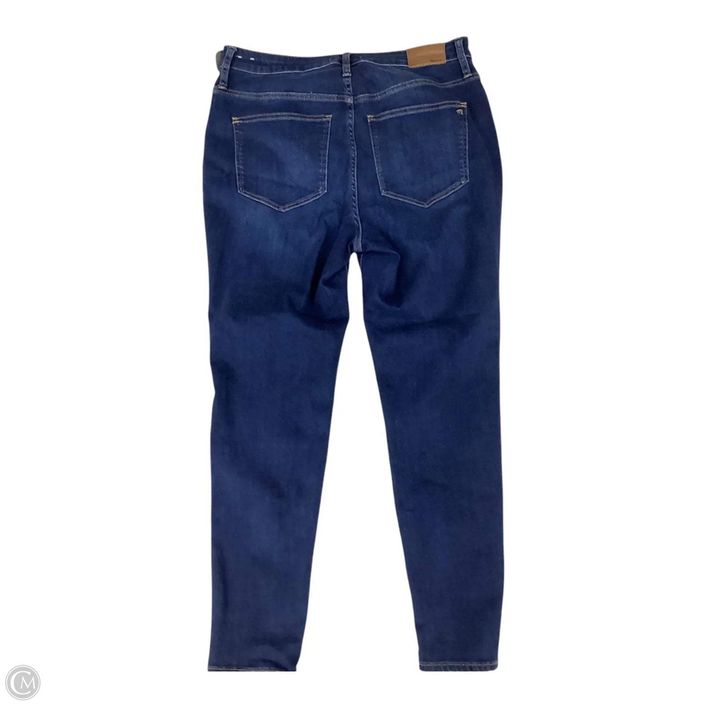 Jeans Skinny By Madewell In Blue Denim, Size: 12