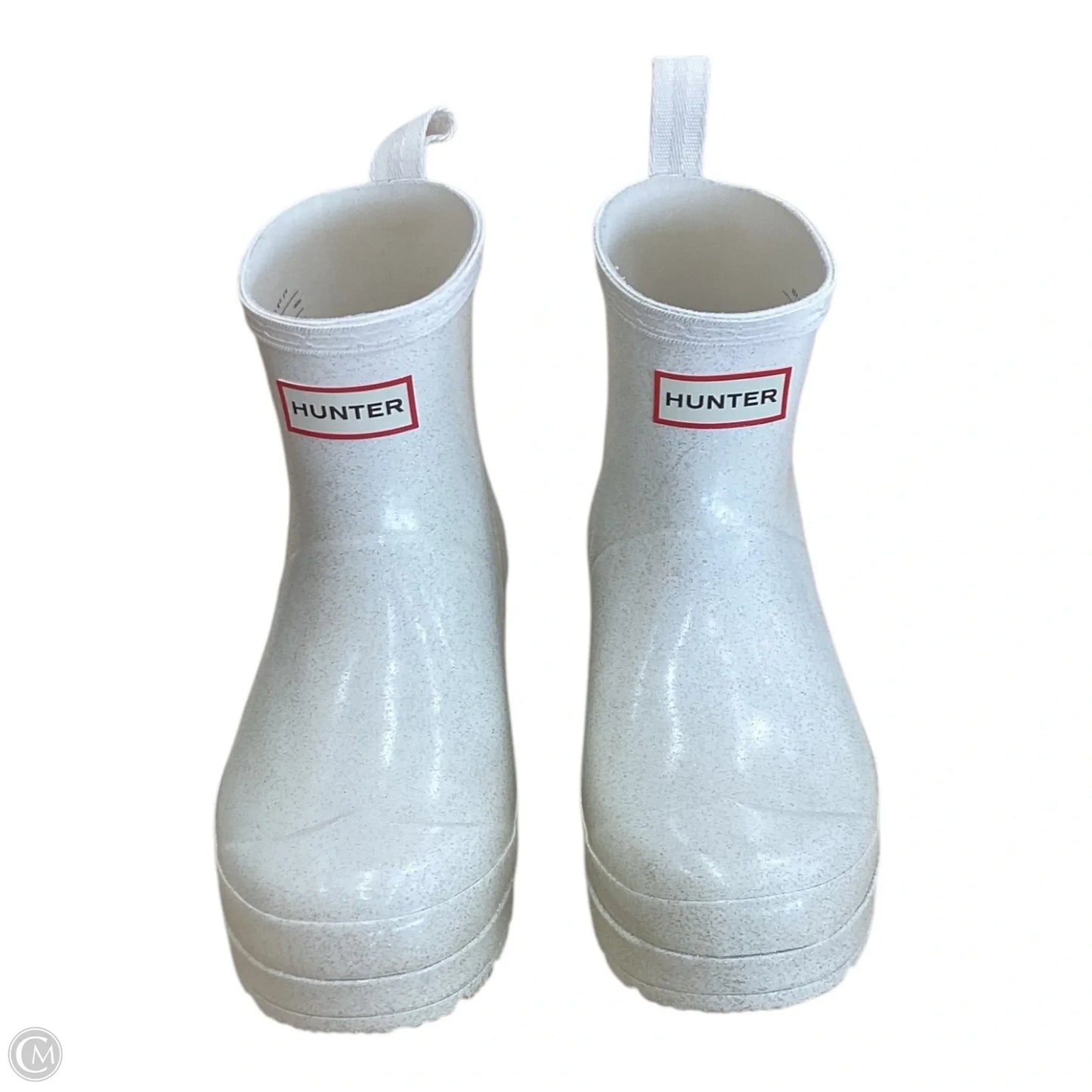 Boots Rain By Hunter In Cream, Size: 8