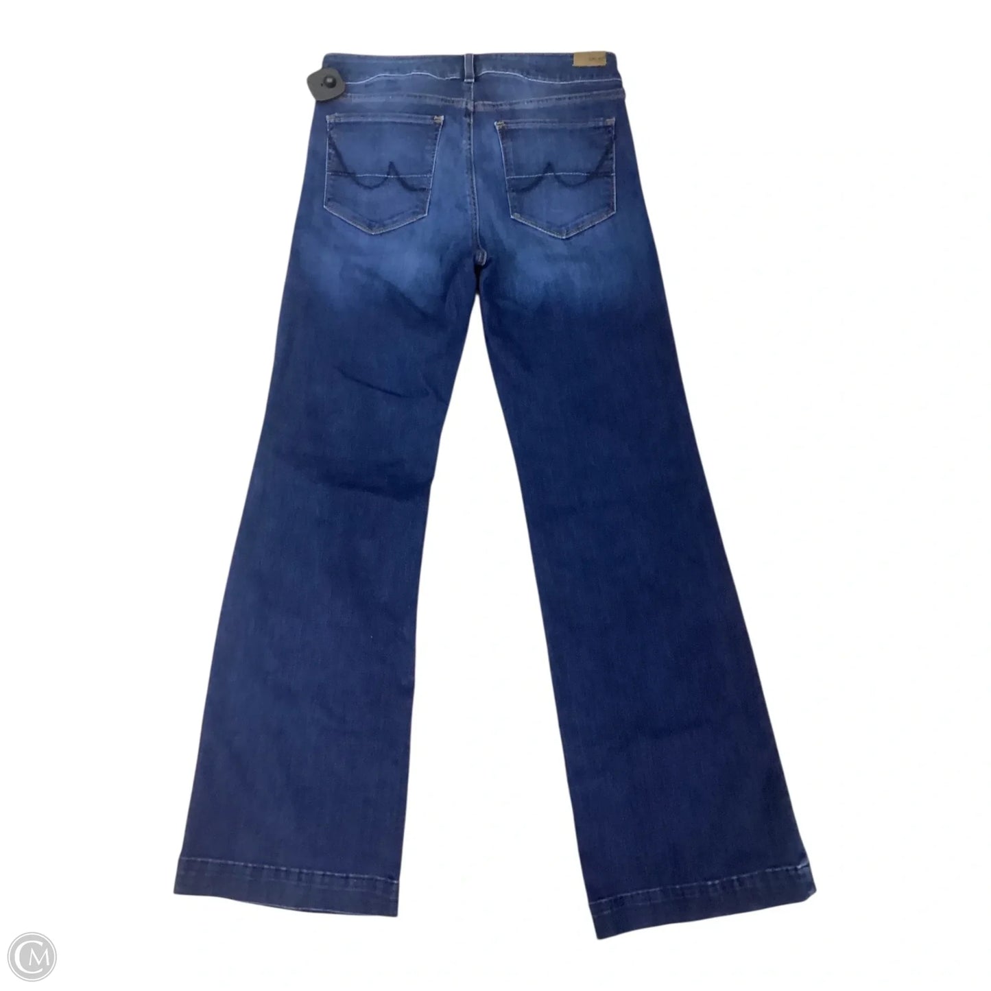 Jeans Wide Leg By Ariat In Blue Denim, Size: 10