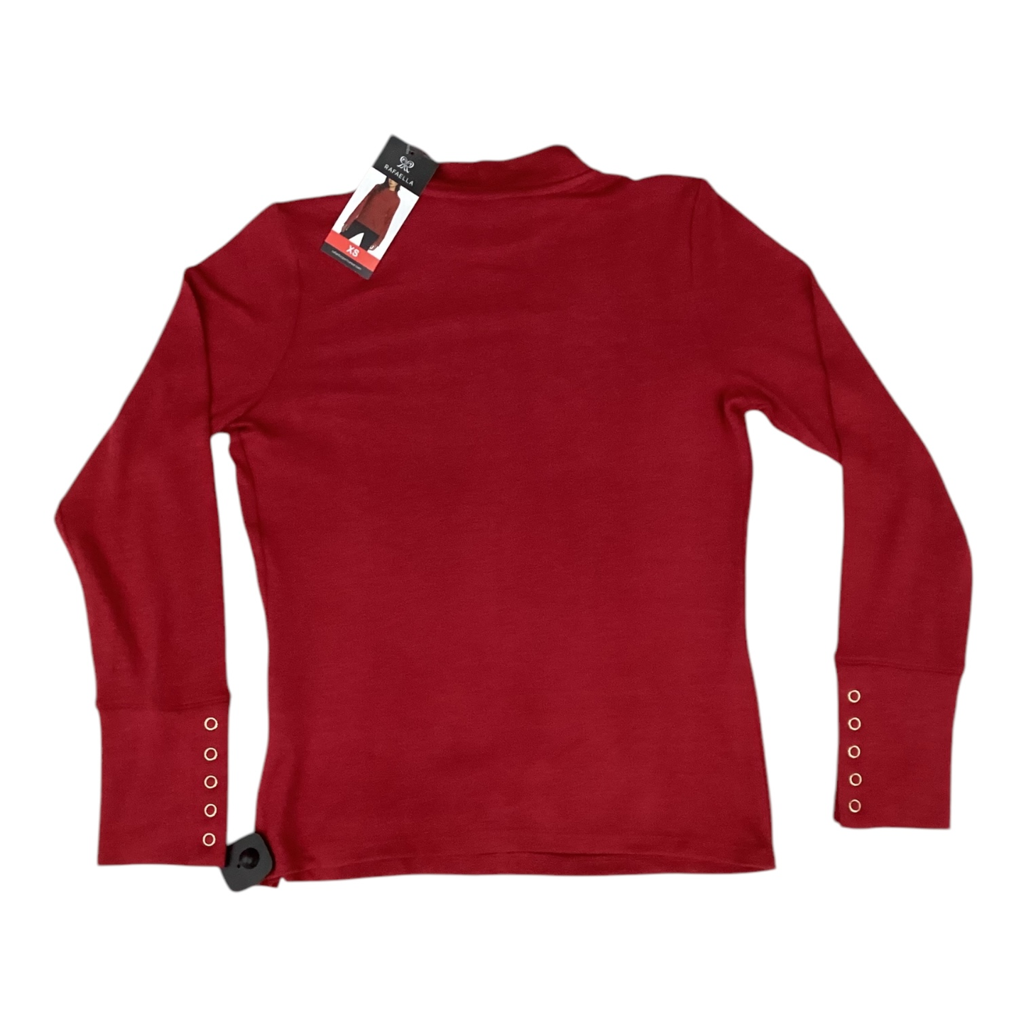 Sweater By Rafaella In Red, Size: Xs