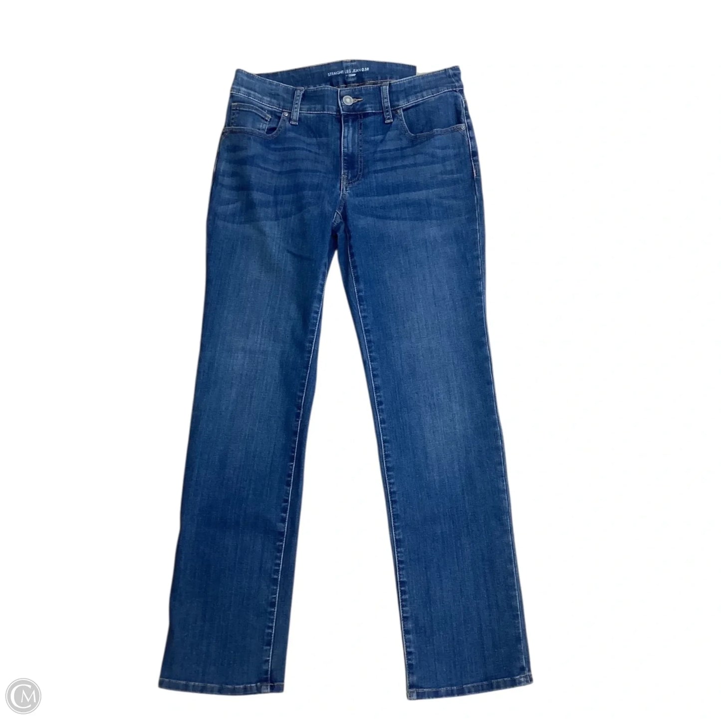 Jeans Straight By Chicos In Blue, Size: 0p