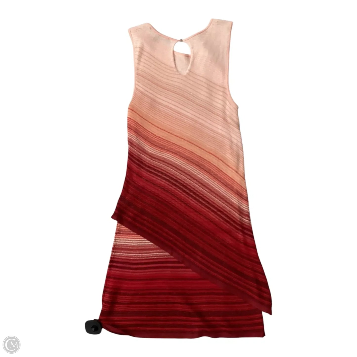 Dress Party Short By White House Black Market In Orange & Red, Size: M