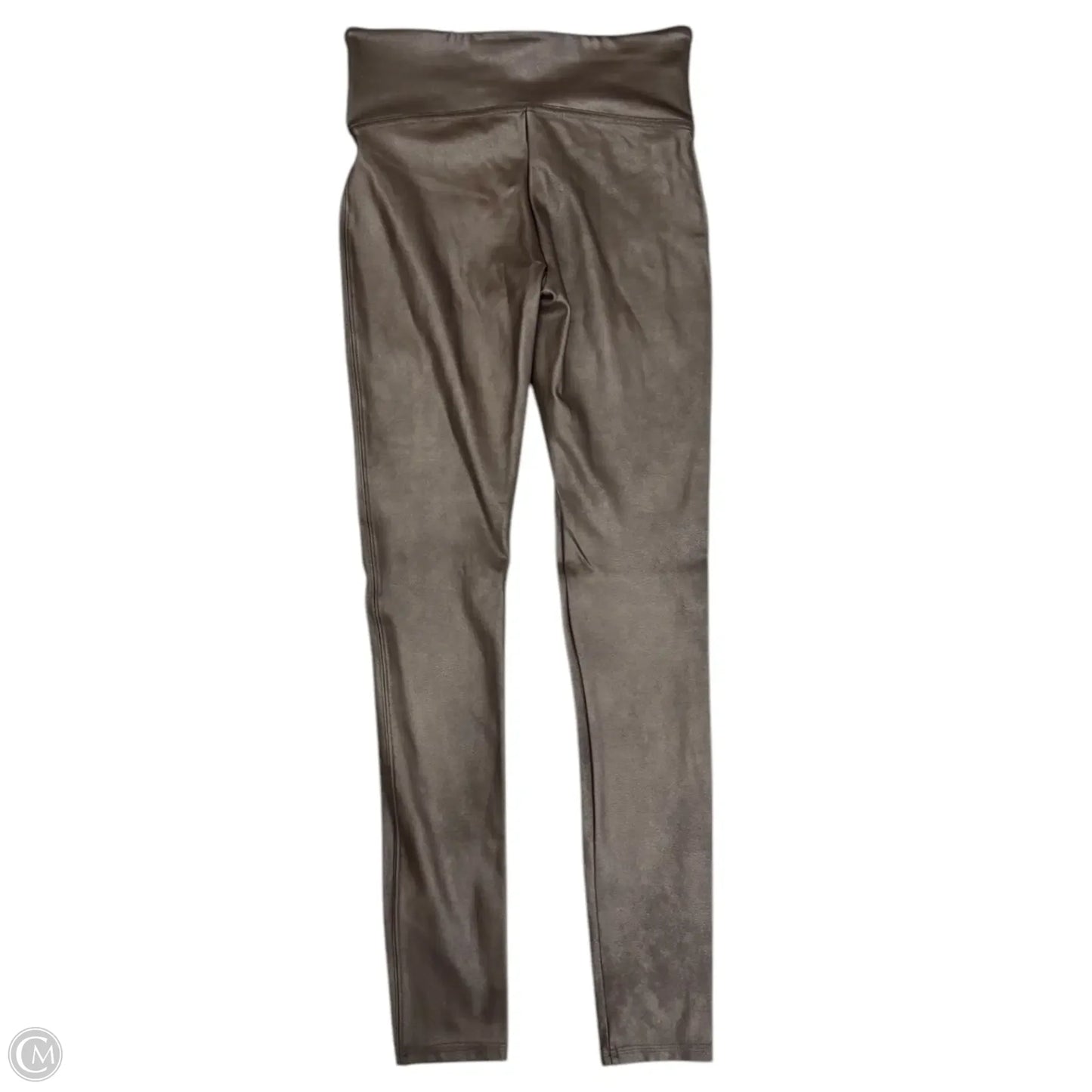 Athletic Leggings By Spanx In Brown, Size: Sp