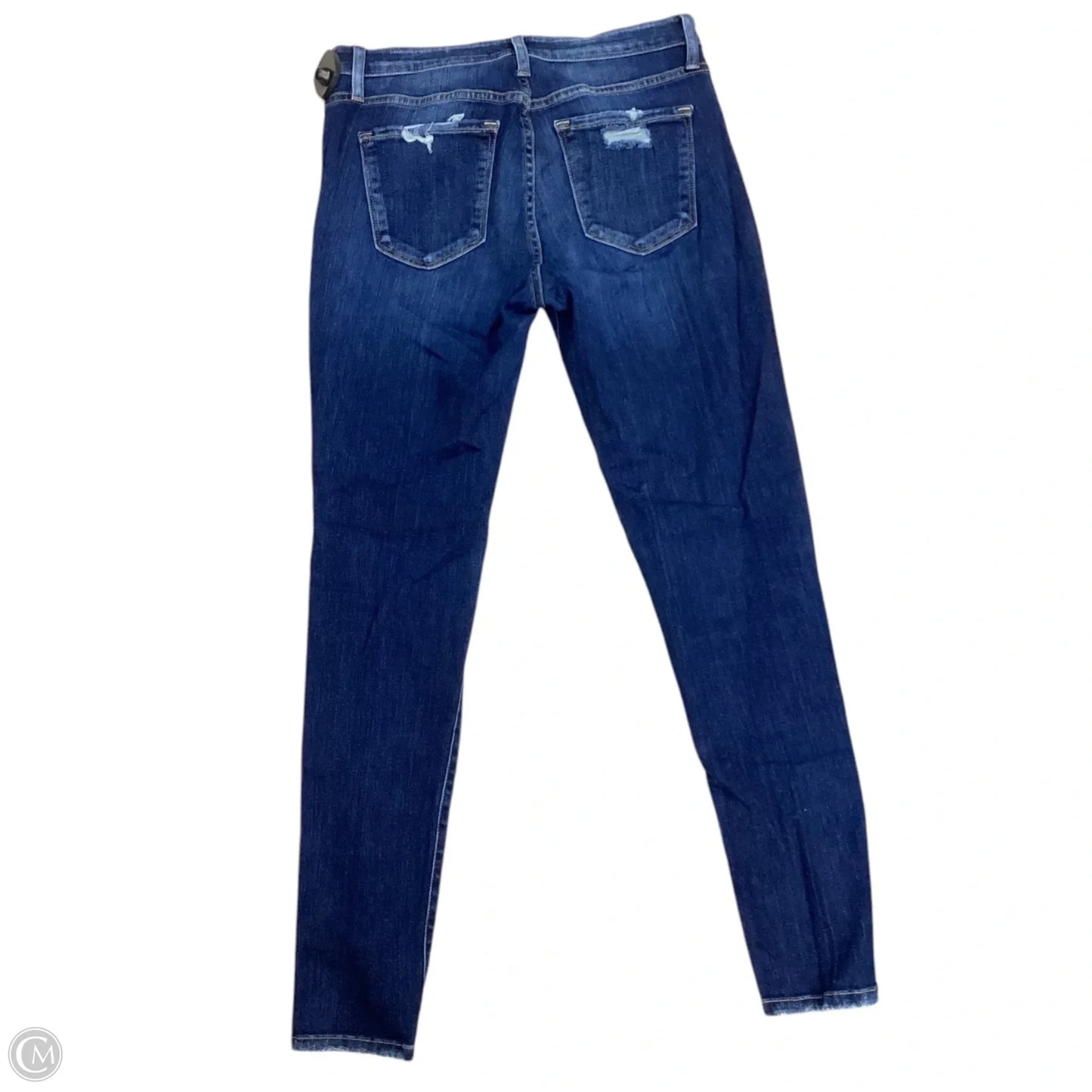 Jeans Skinny By Flying Monkey In Blue Denim, Size: 6