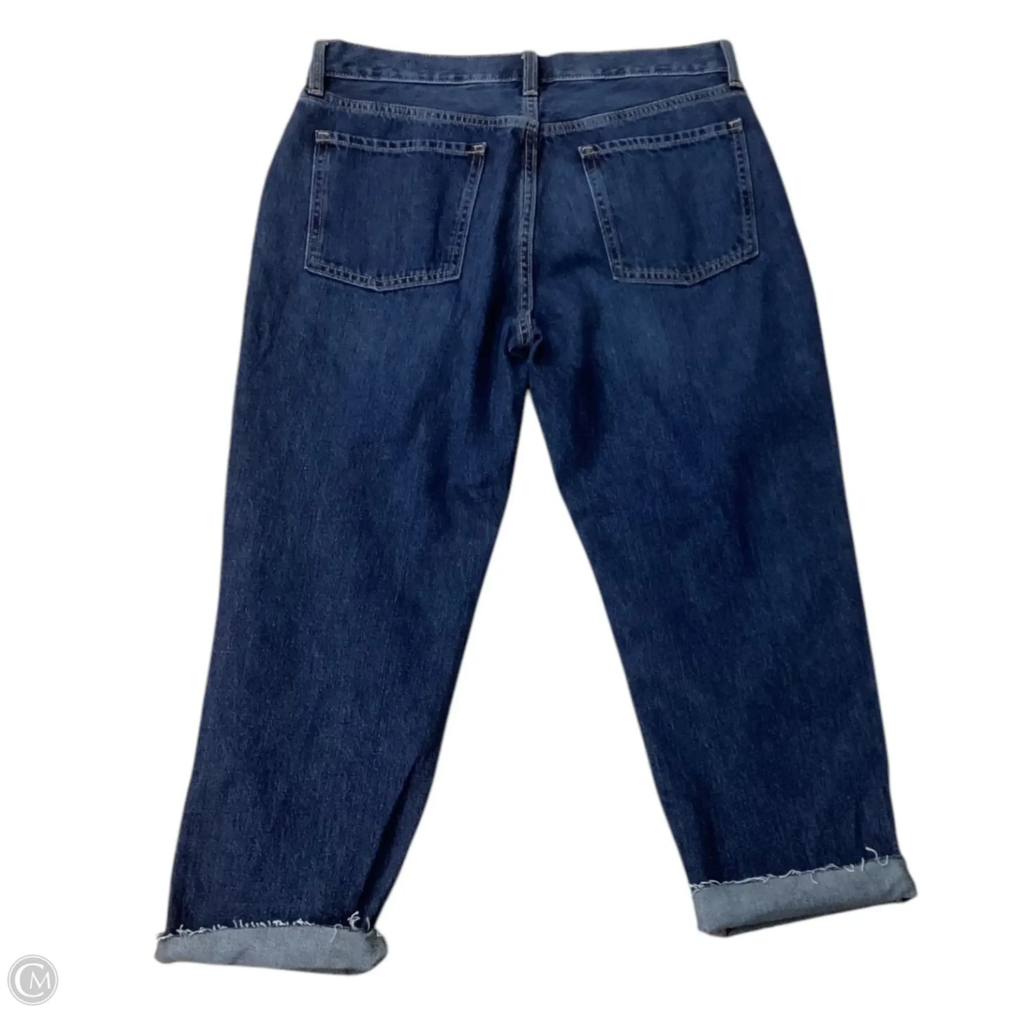 Jeans Cropped By Old Navy In Blue Denim, Size: 12
