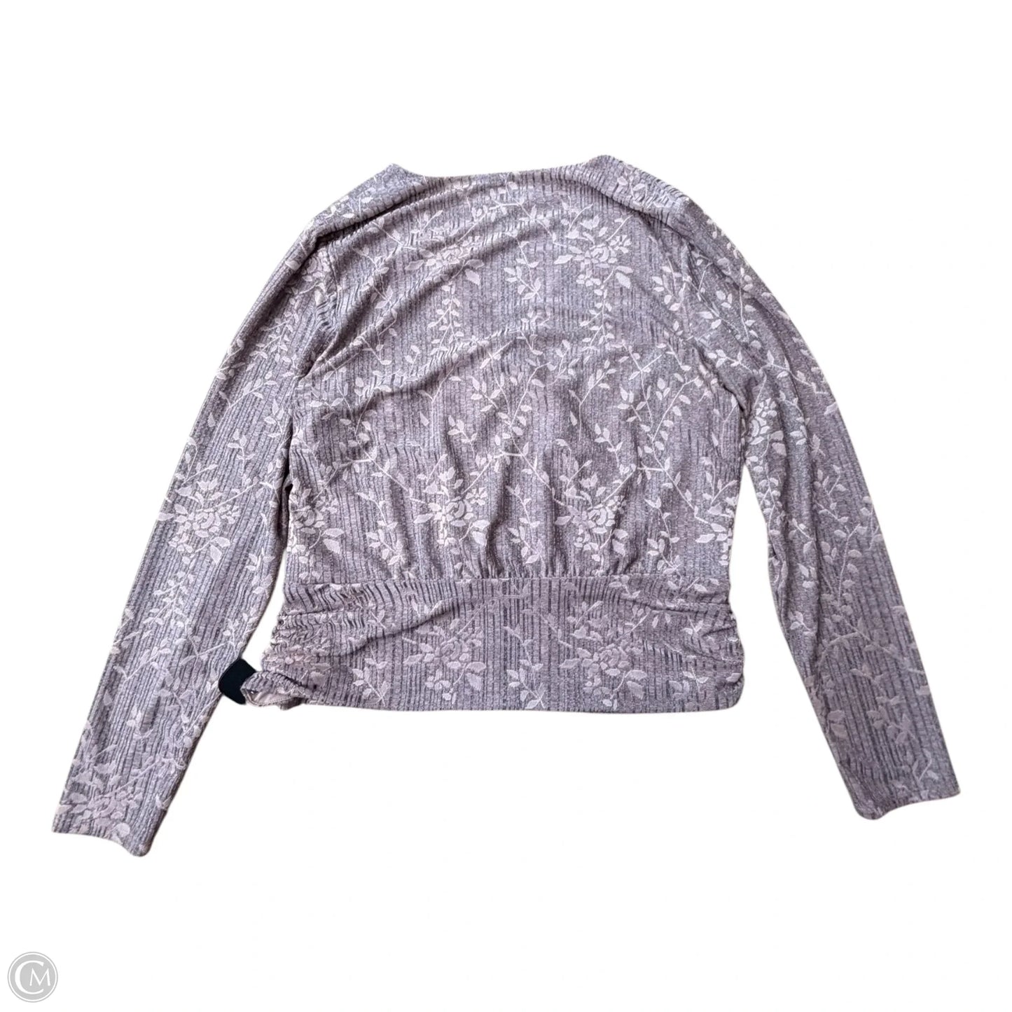 Top Long Sleeve By White House Black Market In Pink, Size: L