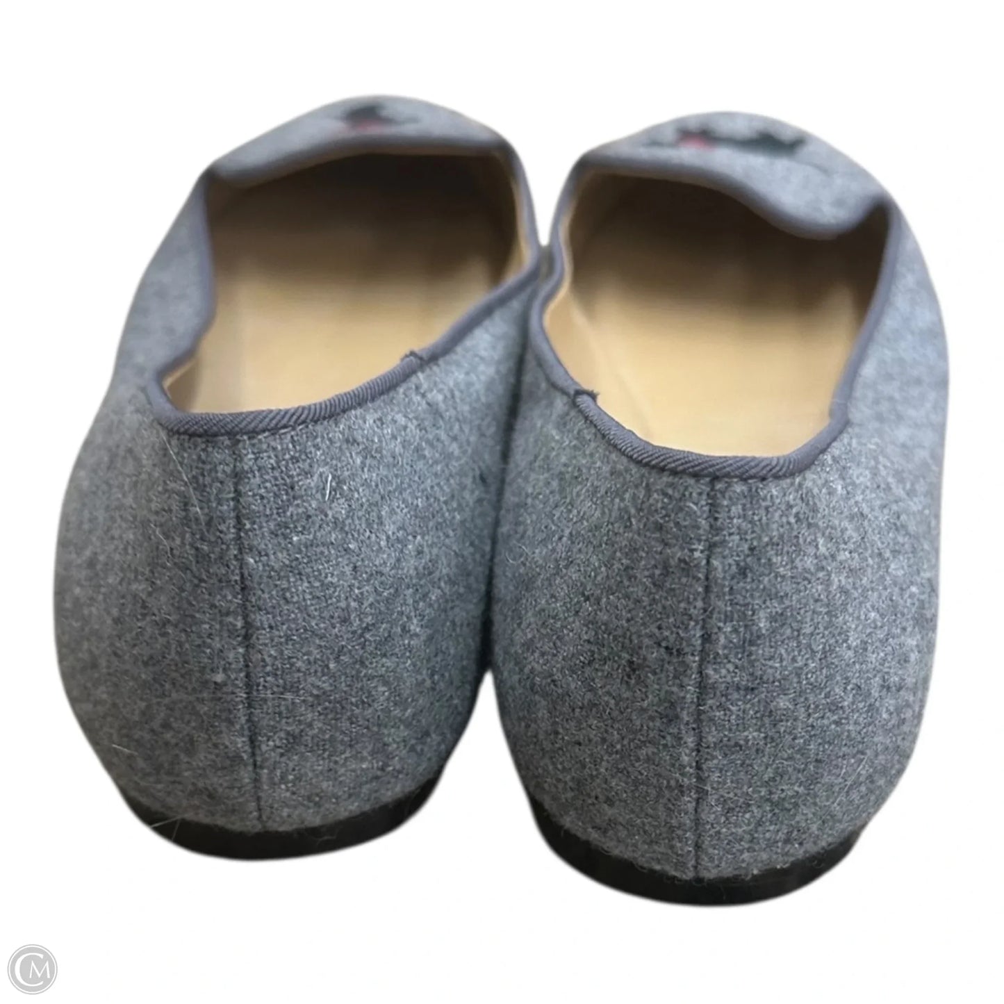 Shoes Flats By Talbots In Grey, Size: 6.5