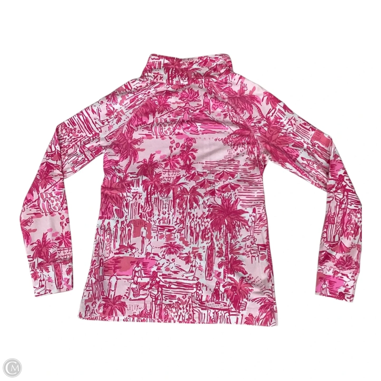 Top Long Sleeve Designer By Lilly Pulitzer In Pink, Size: Xs