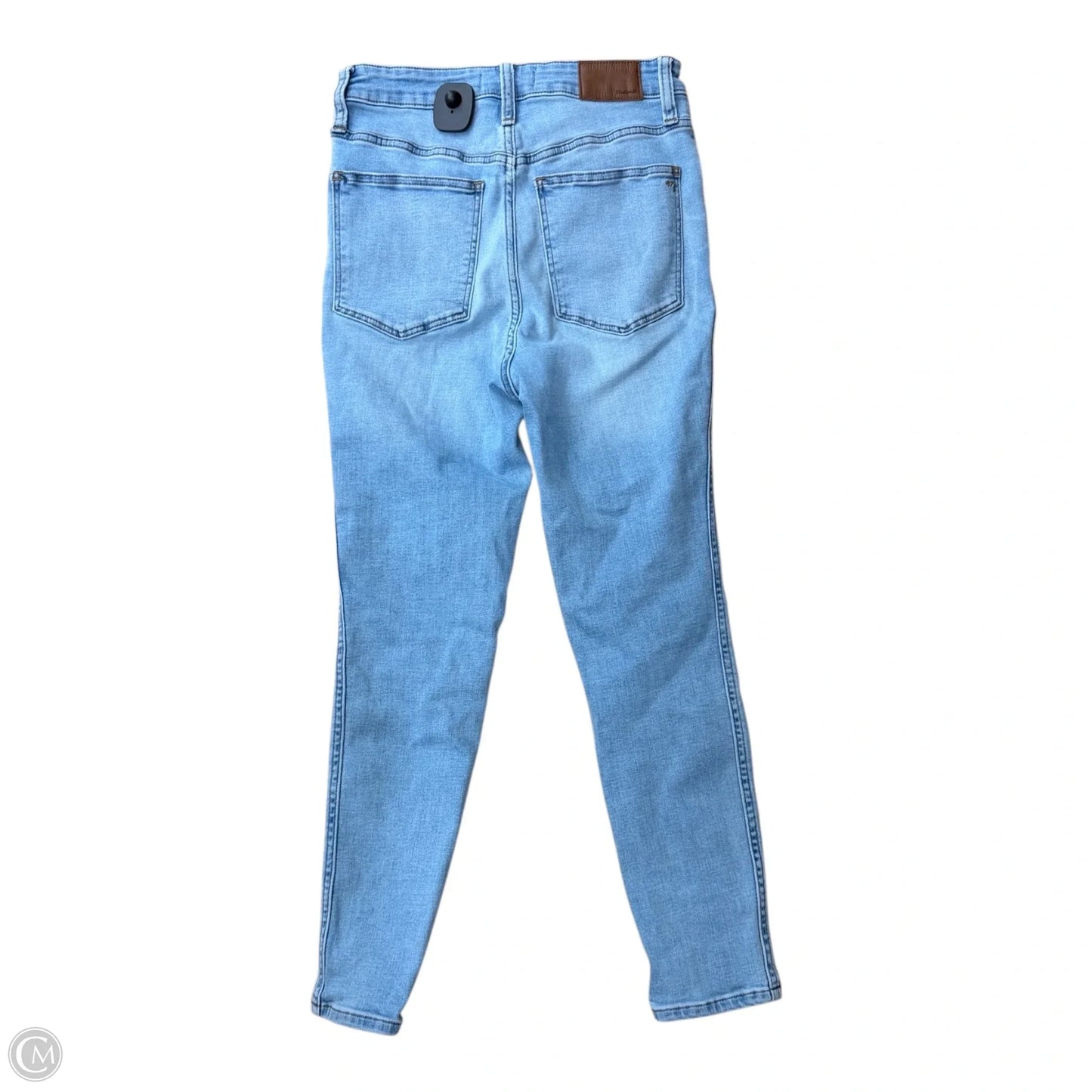 Jeans Skinny By Madewell In Blue Denim, Size: 28