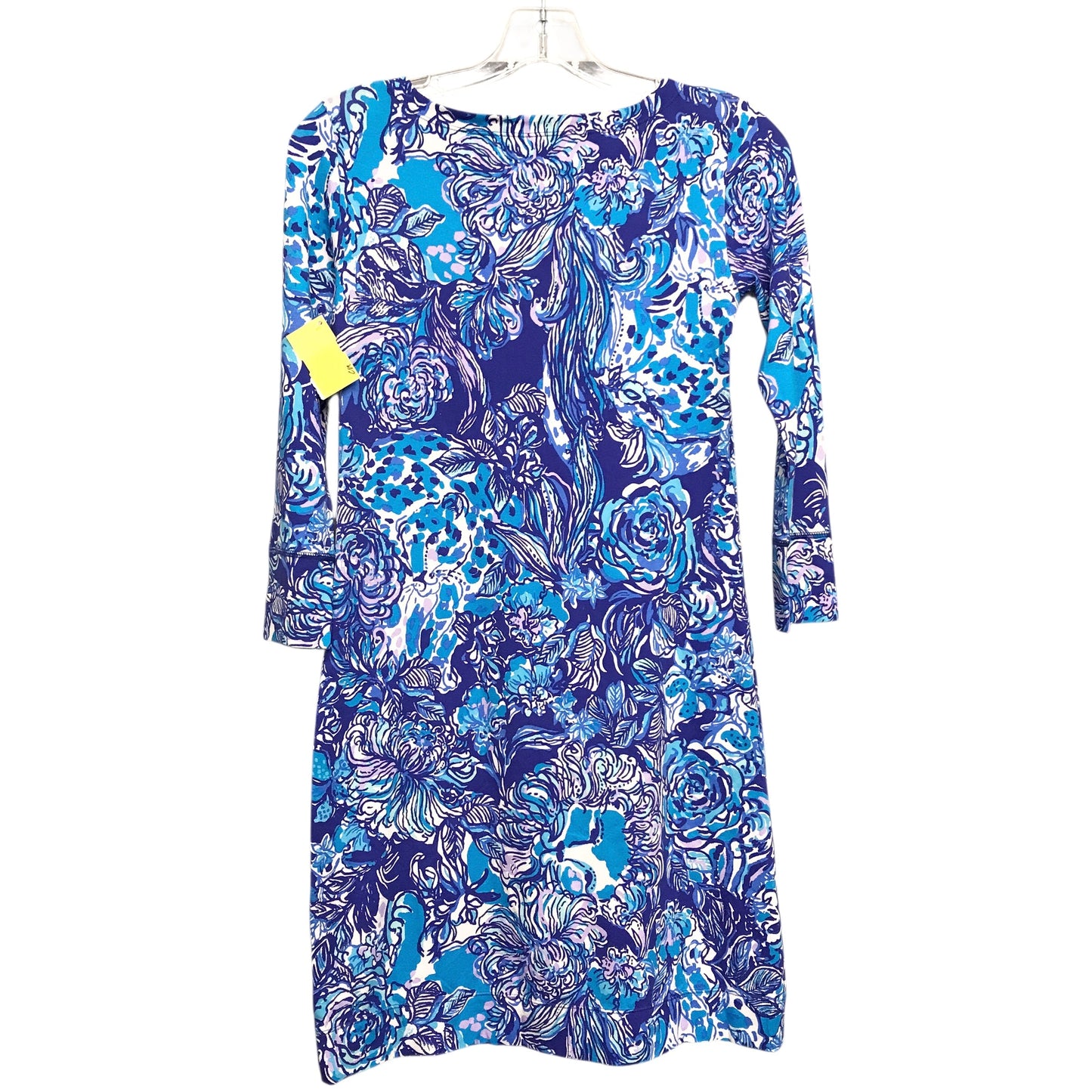 Dress Designer By Lilly Pulitzer In Blue & Purple, Size:Xxs