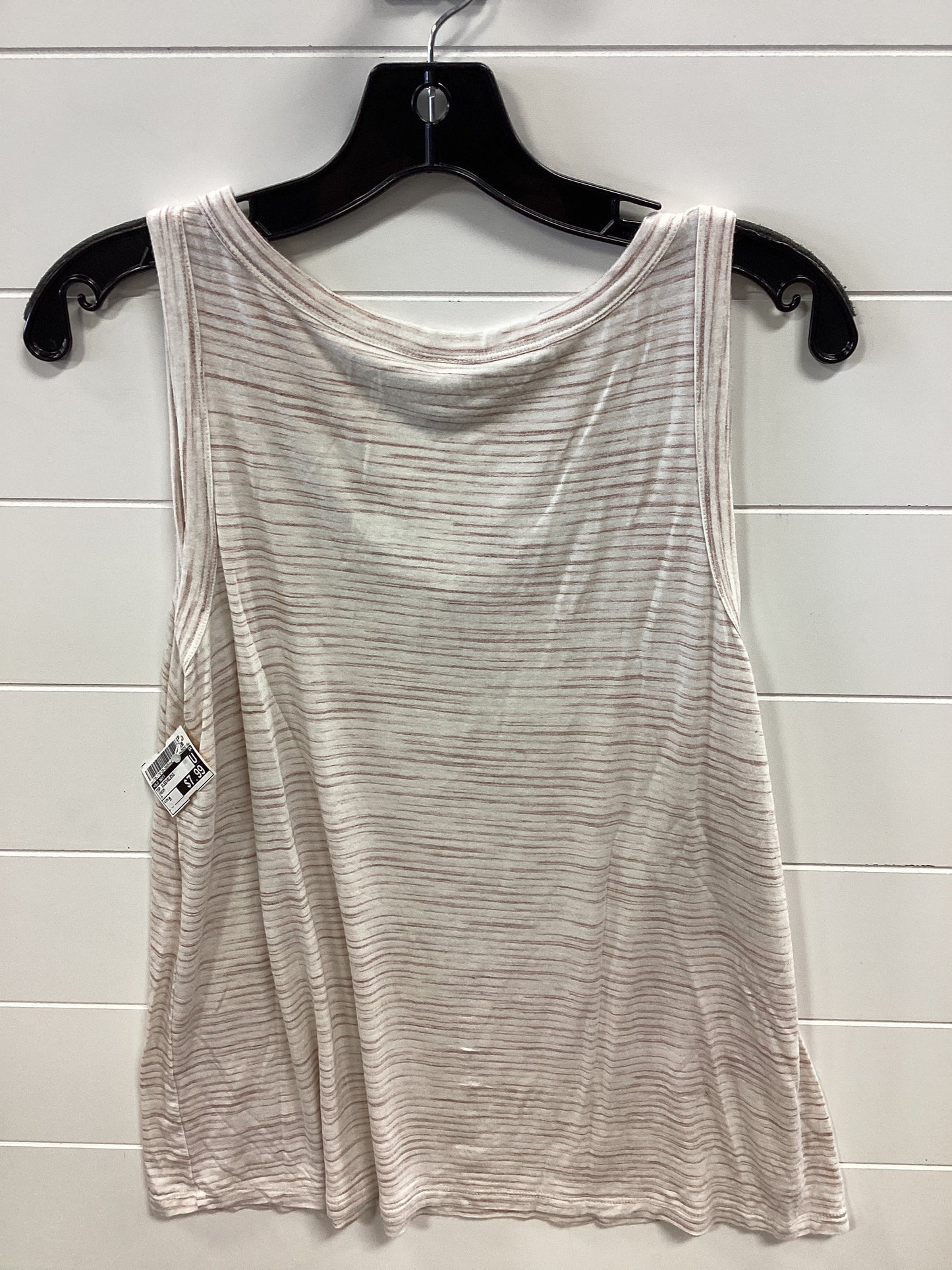 Top Sleeveless By Old Navy In Cream, Size:M