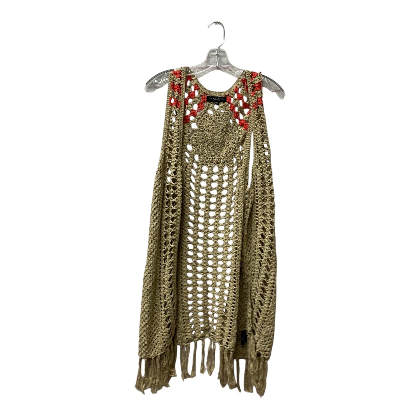 Vest Other By Sanctuary In Tan, Size:L