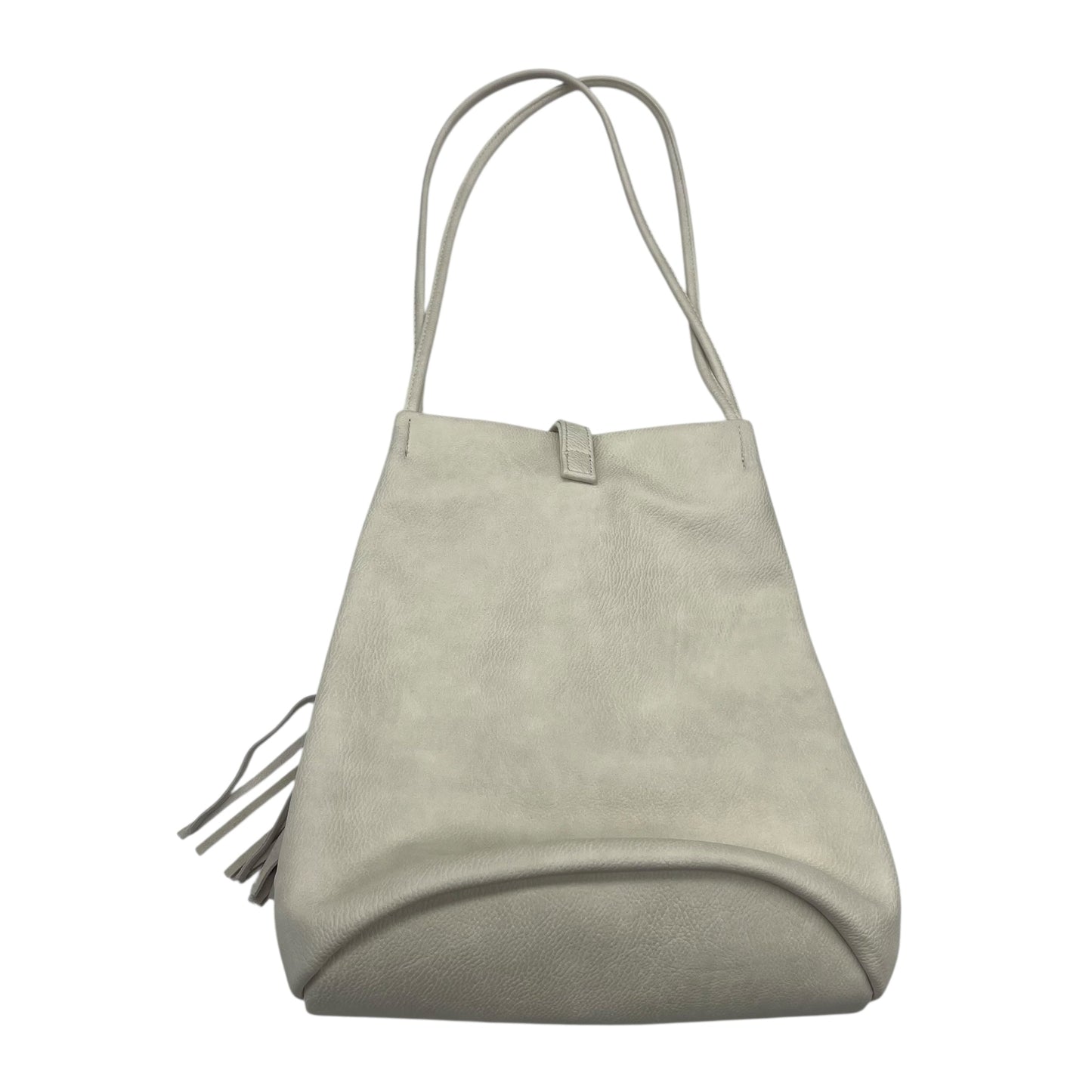 Handbag By Clothes Mentor In Cream, Size:Medium