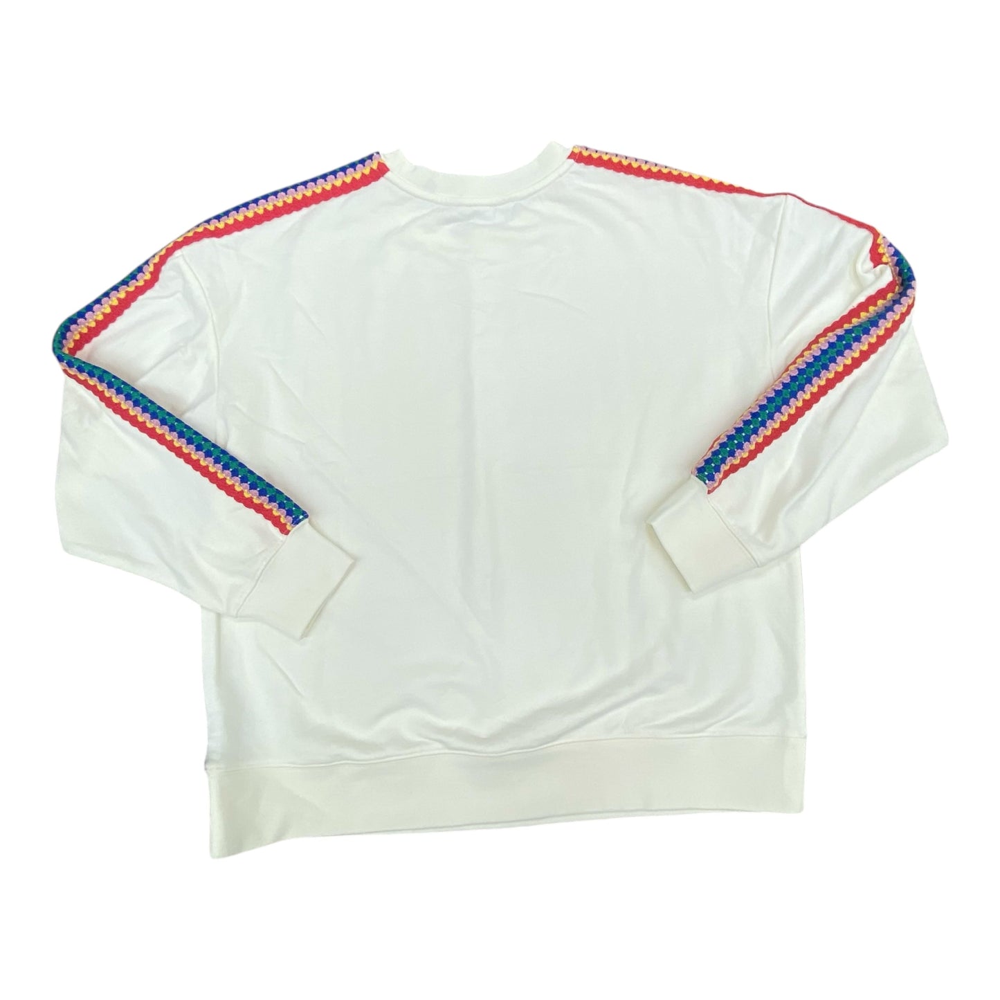 Sweatshirt Crewneck By Boden In Cream, Size:M