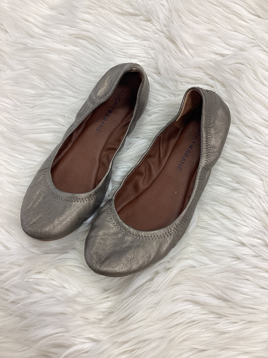 Shoes Flats By Lucky Brand In Gold, Size:8