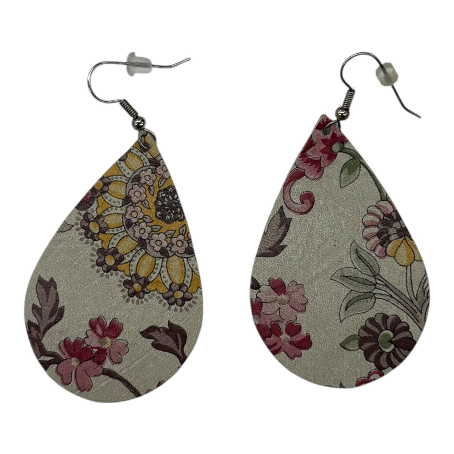 EARRINGS DANGLE/DROP by CLOTHES MENTOR In FLORAL PRINT