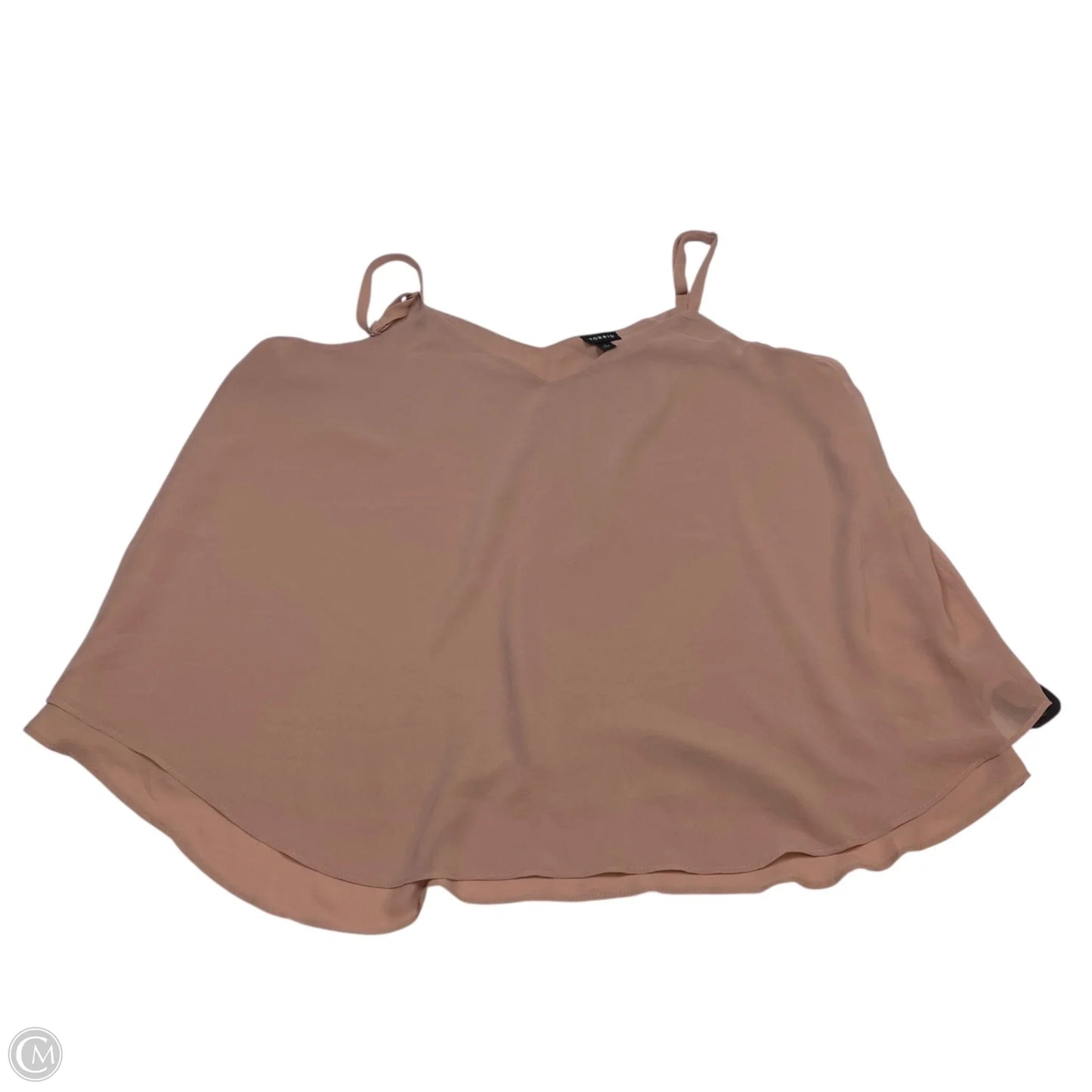 Top Sleeveless By Torrid In Pink, Size: 1x